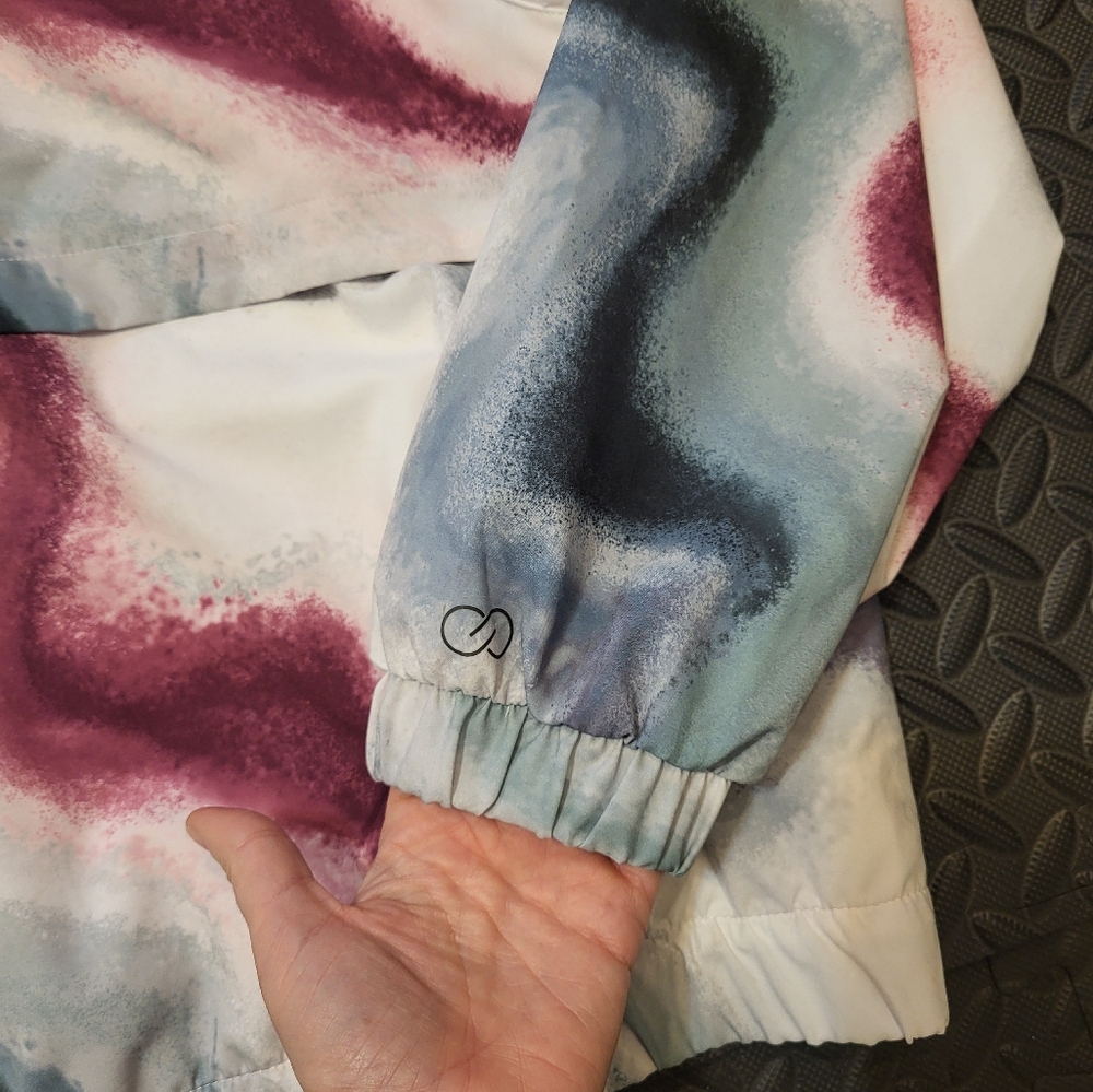 Calia By Carrie Underwood Pastel Airbrush Lined Jacket Jacket Size Large - Picture 4 of 8